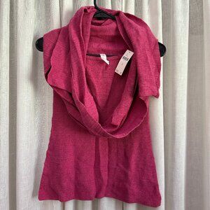 Anthropologie Hot Pink Yoga Top